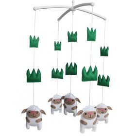 [Sheep] Baby Crib Dreams Mobile Crib Hanging Bell