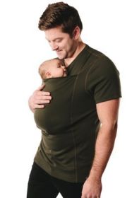 Leisure mother kangaroo multifunction vest (Option: ArmyGreen-L-Men)